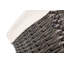 Wicker Lined Storage Tray Basket-944477994