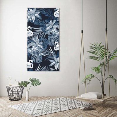 Cat Birds - Wrapped Canvas Print