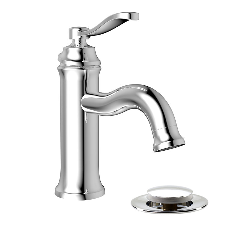 Belanger Single-Hole Single-handle Bathroom Faucet with Drain Assembly
