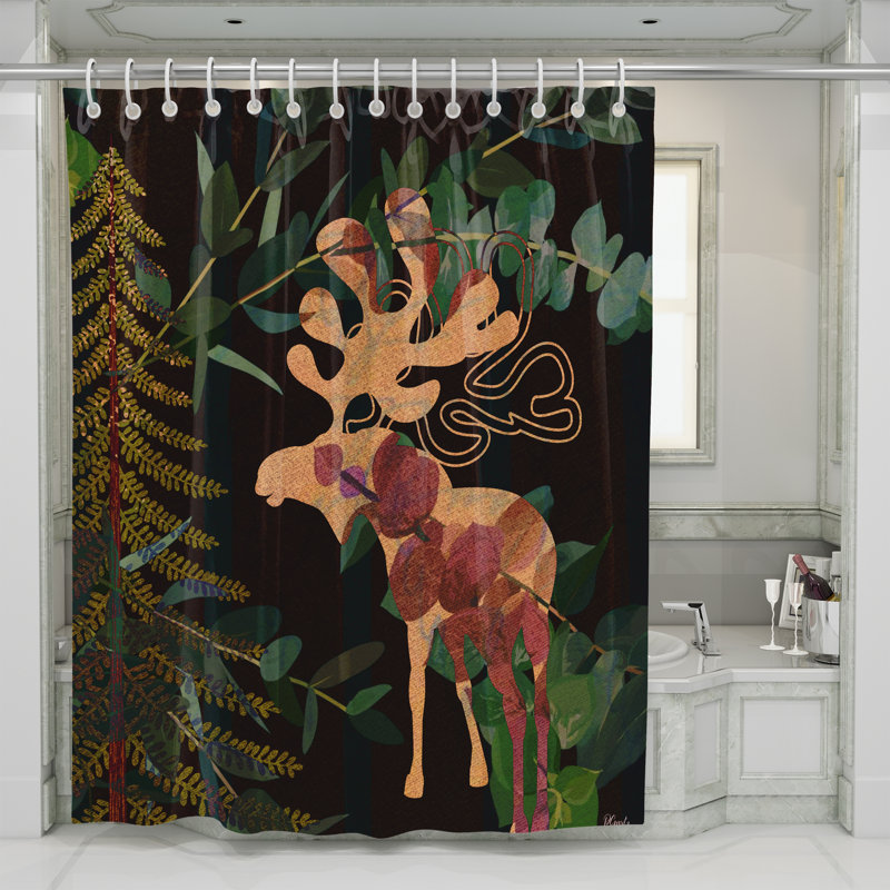 Knuth Shower Curtain, 70" x 90"