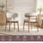 Mid-Century Modern wood feet Dining Chair (Set of 2) – Stylish Wooden Chairs for Dining Room, Kitchen, or Living Room, Comfortable & Durable, Easy to Assemble-2145665471