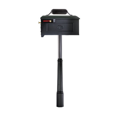 Aluminum Post Mounted Mailbox