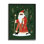Fête du père Noël festive, fête de Noël verte