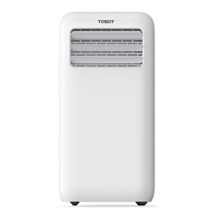 Climatiseur portatif à connexion Wi-Fi 12 000 BTU avec radiateur et télécommande inclus