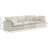 Cozy 119" Velvet Square Arm Modular Sofa with Reversible Cushions-937560793