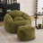 Foam Bean Bag Chairs with Ultra Soft Chenille Cover-998024360