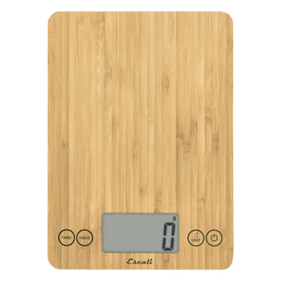 Escali Arti 15 Lbs Digital Kitchen Scale In Brown