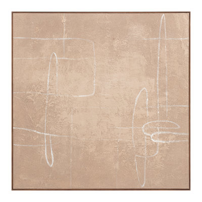 Notion, peinture encadrée 