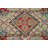 Striped Kazak Oriental Area Rug