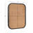 Rounded Rectangle Rattan Pinboard-123433470