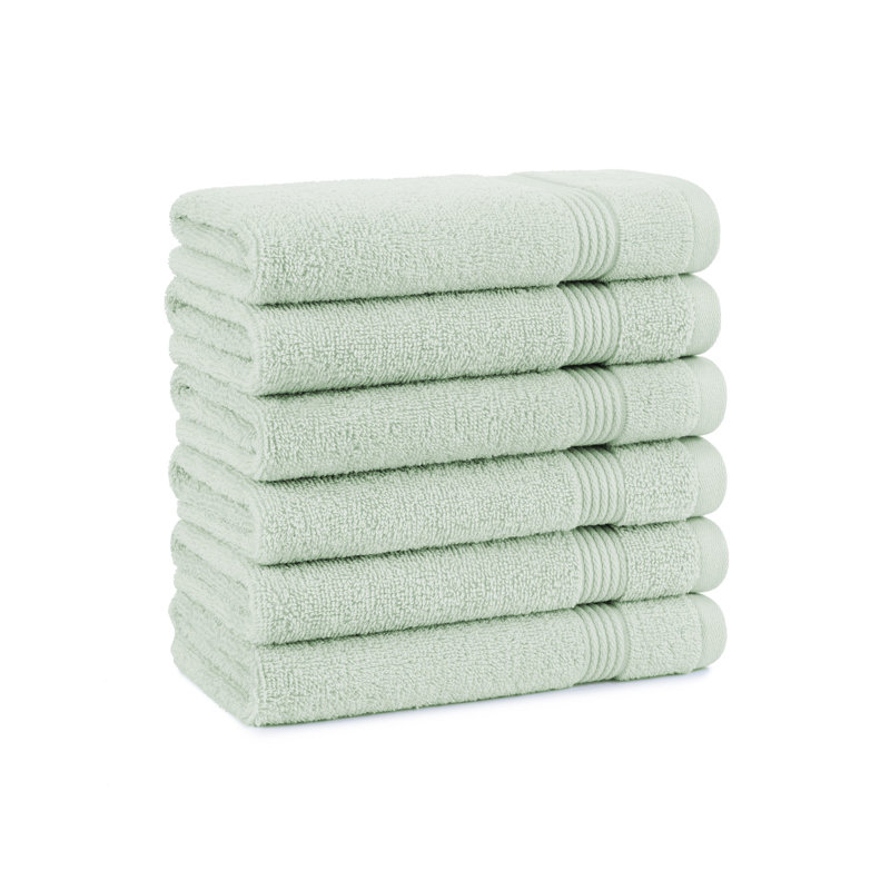 Brendle Hand Towel 16x28 (6/Pack), Silt Green