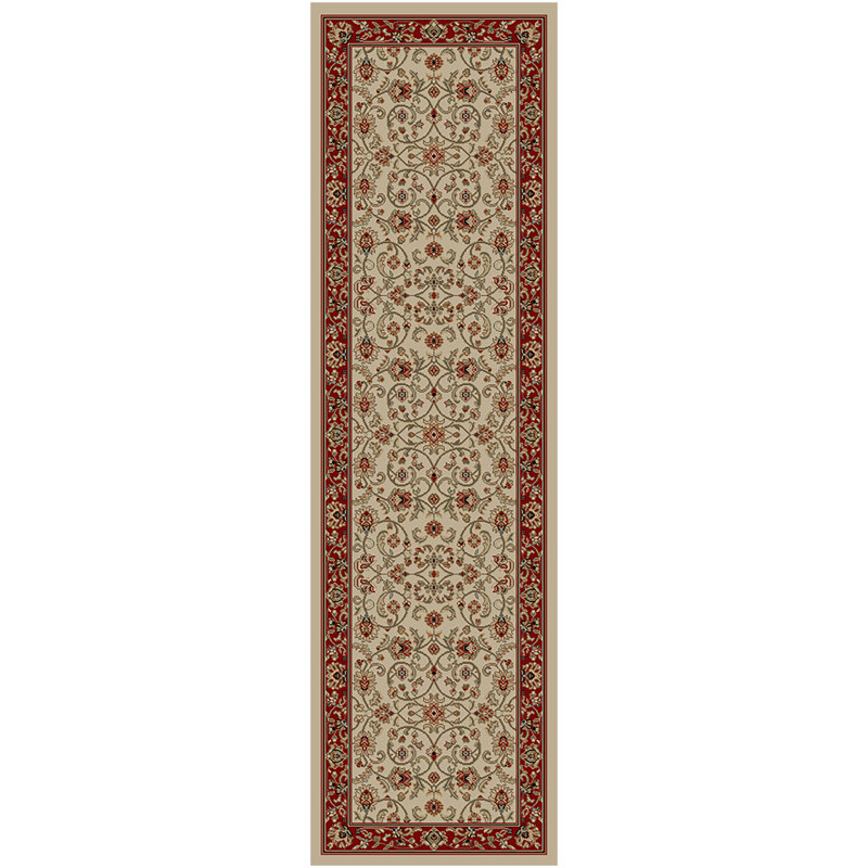 Tapis oriental antique Berniece, Tapis de couloir 2 pi 7 po x 12 pi