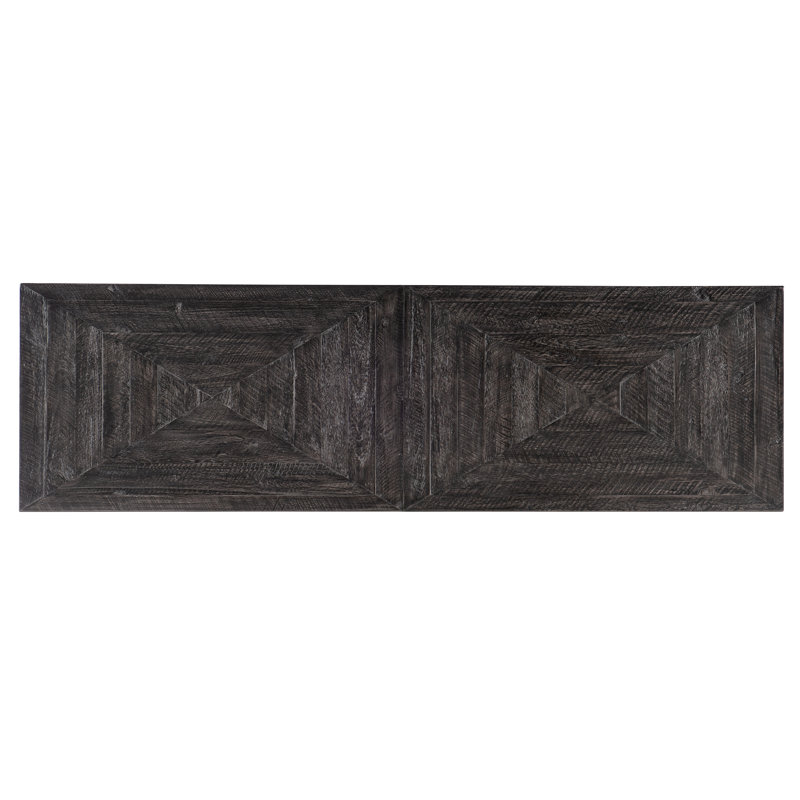 St. Armand Entertainment Console, Black/Silver