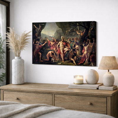 «Antique Greek Festival Mythology», œuvre d'art classique sur toile, impression sur toile encadrée.