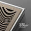 Classical Artwork " Mid-Century Bauhaus Black Stripe Illusion Shapes "-99141551-99141552
