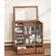Organisateur de maquillage pour coiffeuse, organisateur de comptoir avec tiroirs, miroir