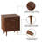 Jamyira 2-Drawer Manufactured Wood Nightstand -1308109628