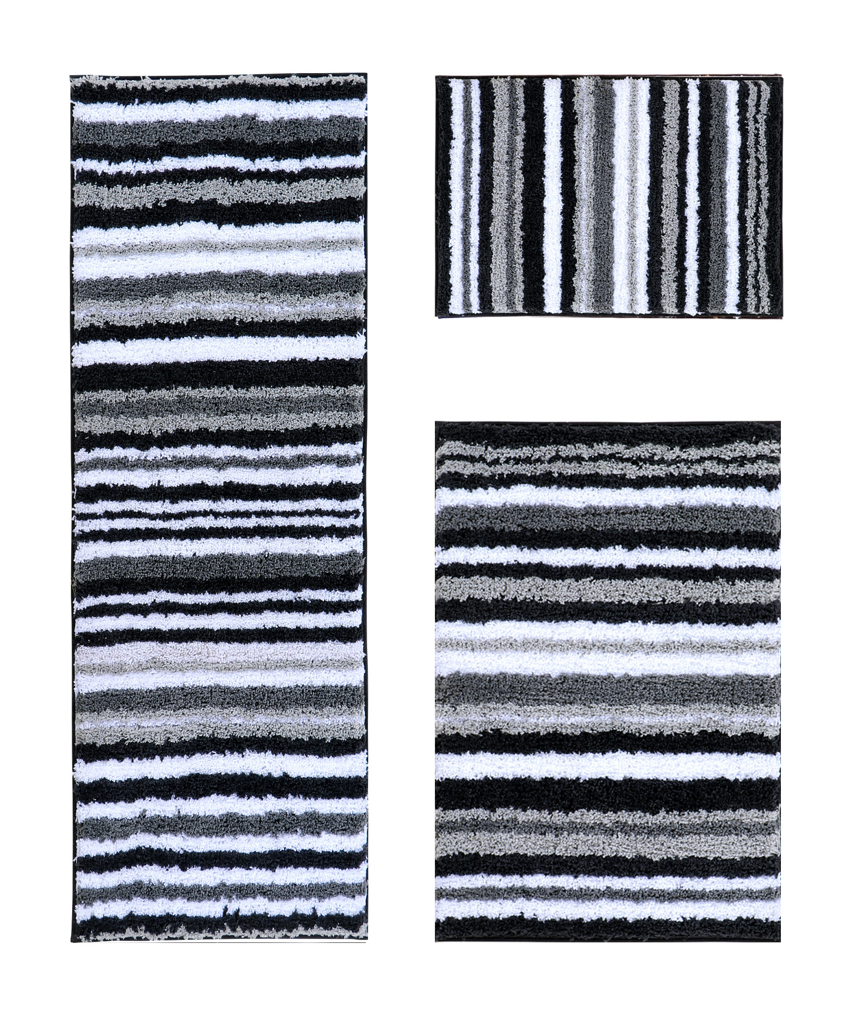 Latitude Run® Annaleese Machine Washable 100% Polyester Tufted 3 Piece ...