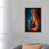 Classic Brown Wood Framed Canvas