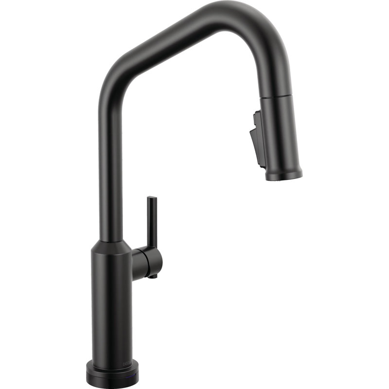 Touch2O Technology Kitchen Faucet with Touchless Technology, Matte Black