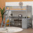 Ginta Kids Twin Loft Bed-1862008207