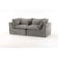 Canapé modulaire surdimensionné de 74,8 po de large avec canapé modulaire True Relax Comfy et sièges larges et profonds-2105674677