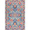 Williamsburg Floral Handmade Tufted Wool Blue/Red Area Rug
