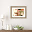«New Jigsaw I» par Cartissi, impression sur bois encadrée