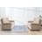 Sofa Set Including Two Loveseats, Chenille Fabric, Suitable for Living Rooms-113880698