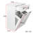 Laundry Cabinet ,With 2 Removable Laundry Basket And 2 Drawers