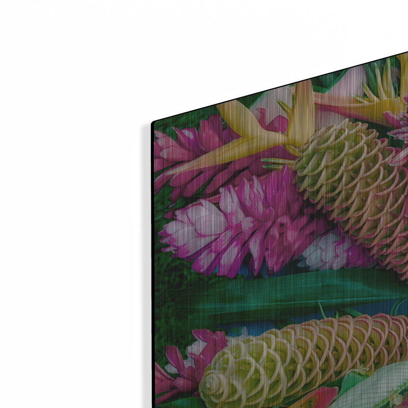 «Tropical Floral» par Dennis Frates, H 24 po x l 36 po