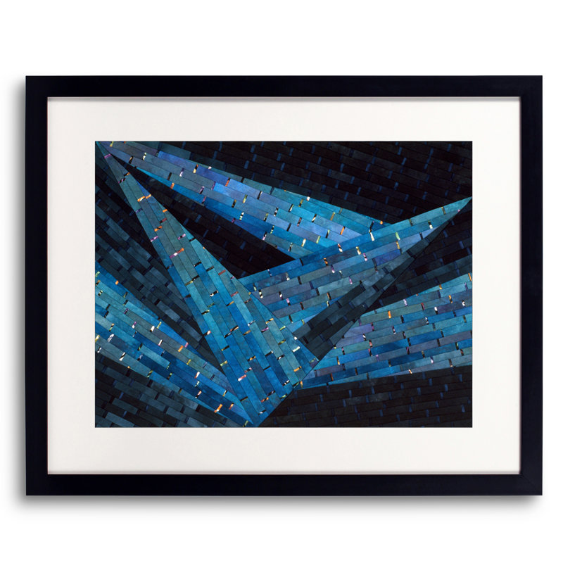 Blue Flight Print by Judith Larzelere, 16" W x 20" H