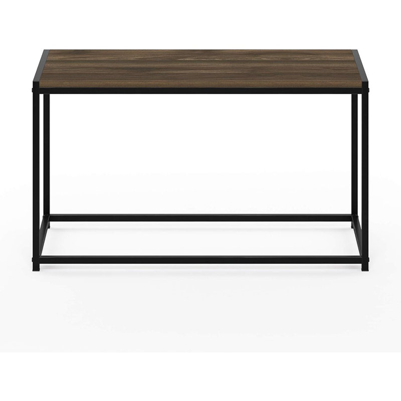 Glenva Single Coffee Table, Columbia Walnut, Black