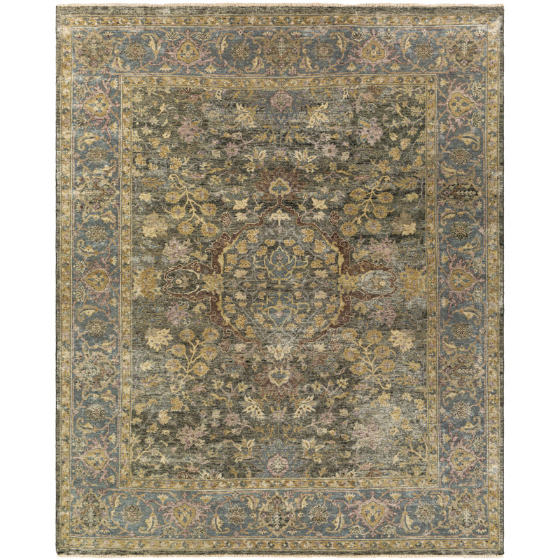 Wool Oriental Indoor Rug, Rectangle 2' x 3'