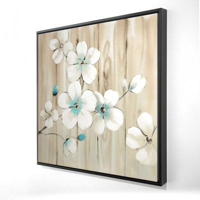 " Cherry Blossom In White "