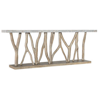 Surfrider 90'' Marble Top Console Table