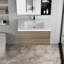 Meuble-lavabo flottant avec lavabo-434844691