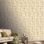 Spry Flower Cream Wallpaper Sample-480260396