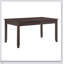 Ensemble de salle à manger 5 pièces à finition cerisier foncé avec table et 4 chaises rembourrées en chenille, tiroirs fonctionnels pour le rangement