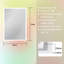 Bathroom mirror round touch with lighting dimmable 3000K-6500K wall mirror-1762108518