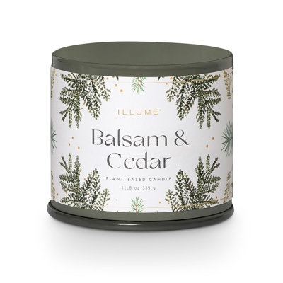 Bougie de coiffeuse, baumier et cèdre