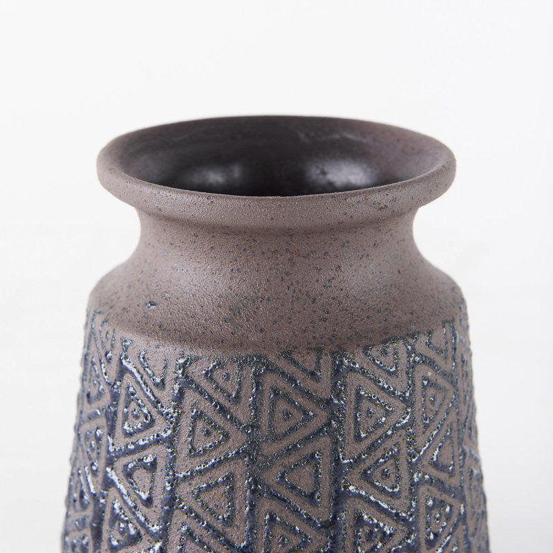 Vase de table Mahaney, H 5,5 po x l 4,7 po x P 4,7 po
