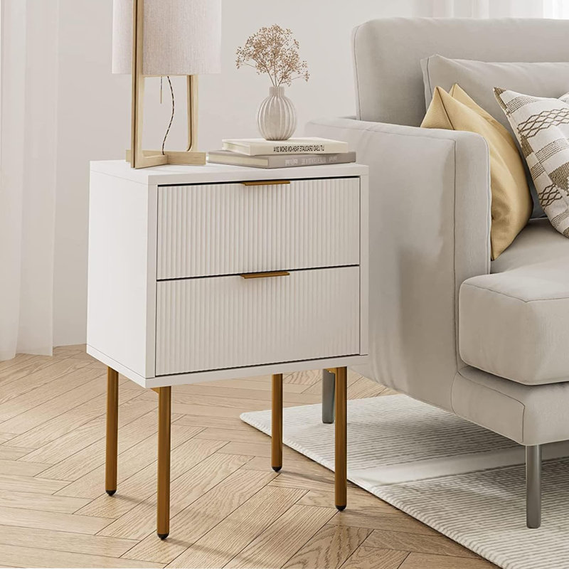 Beckhem 40cm W Bedside Table