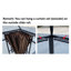 RosaBella 10 ft. x 12 ft. Gazebo with Mosquito Net