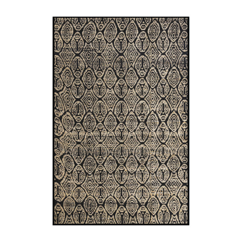 Abstract Indoor Rug, Rectangle 3' x 5'