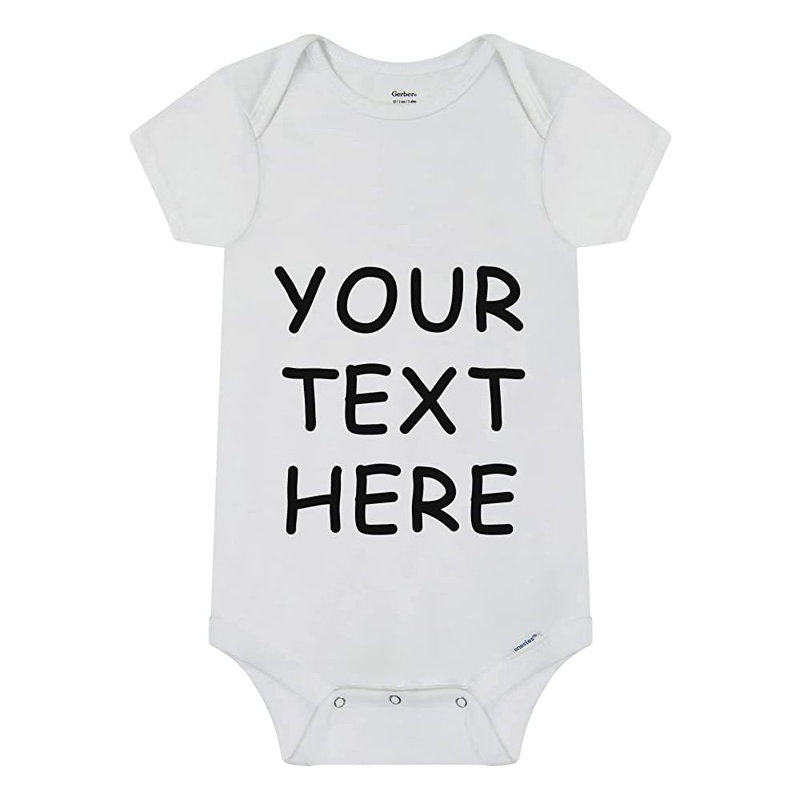 Body 100% coton, Blanc, Trois ans