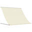 Latitude Run Polyester Cover Retractable Patio Awning-410075540-410075541