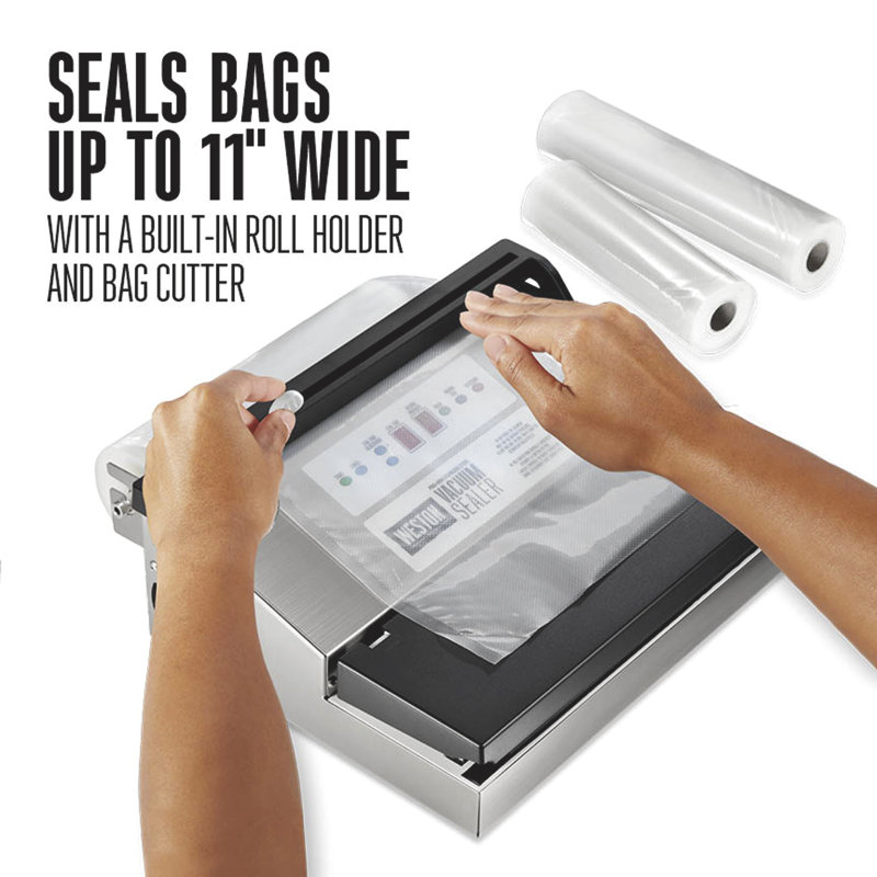 Weston® Pro-1100 Programmable Stainless Steel Vacuum Sealer