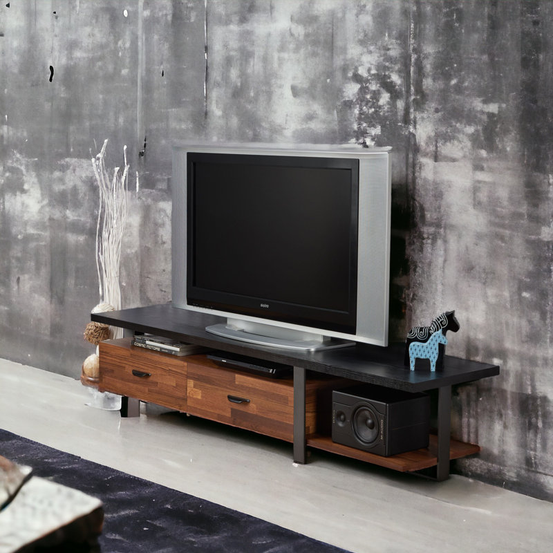 Meuble télé, taille de téléviseur recommandée: 55 po, téléviseur à écran plat