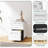 Light Gray Shaker Solid Wood Double Doors Base Cabinet With Adjustable Shelves, Soft Close Hinges, And Dovetail Drawers For Kitchen And Bathroom Storage-222968981